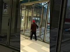 Алюминиевое прозрачное складное стекло